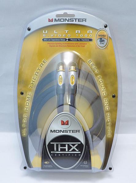 Monster® THX Ultra 1000 S-Video cable (New) Thx_ul11