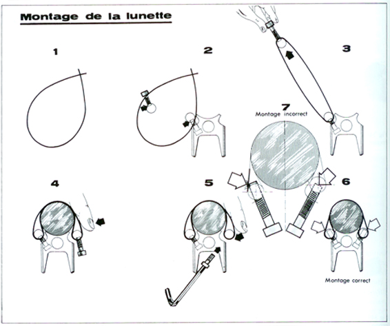 lunettes pour FN FAL métrique 1210