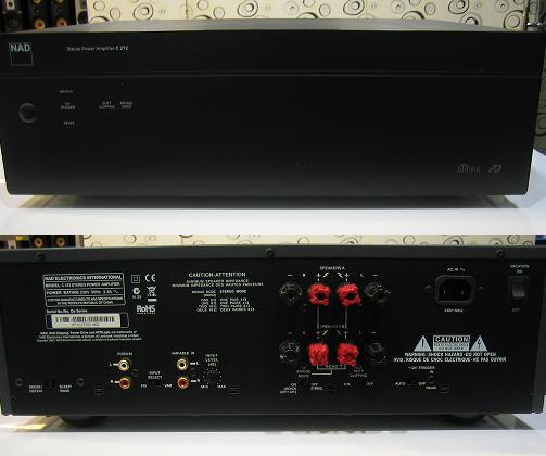 NAD C272 power amp (Used) SOLD 27210