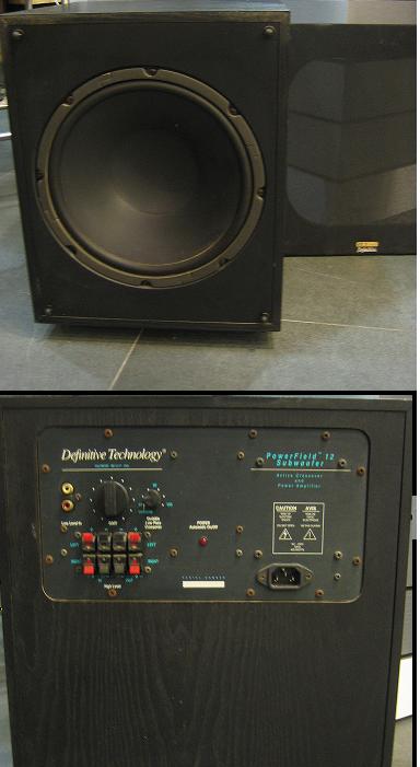 Definitive Technology Powerfield 12 subwoofer (Used) SOLD Defini15