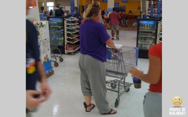 Povo sem noção fazendo compras no Wall-Mart 19_810
