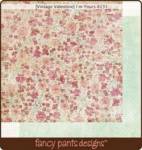 Kit Vintage Valentine de ScrapbookEstrie Fp23110