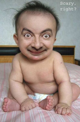 Funny Mr Bean Pics.. Baby_b15