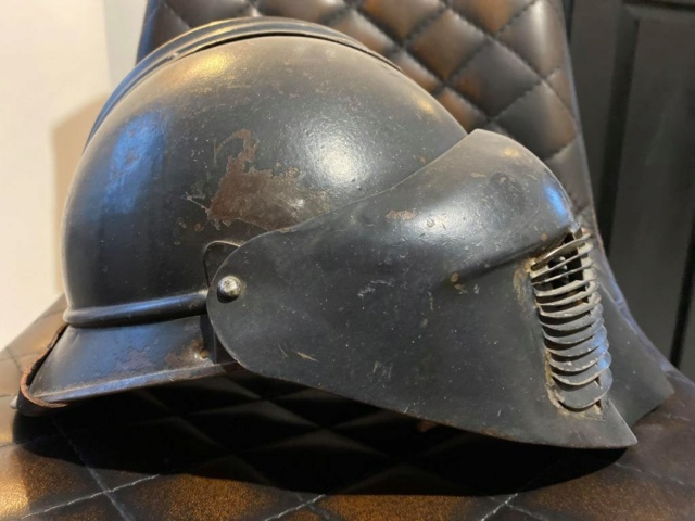 Le casque Adrian à visière Polack 1917-1918  14120510