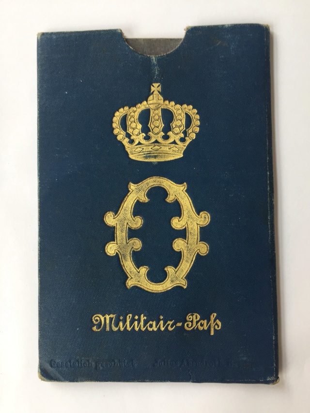 Les pochettes pour Militärpass et Militärpapiere  15_158