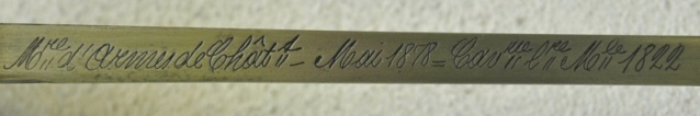 Le sabre de cavalerie légère modèle 1822  1_892