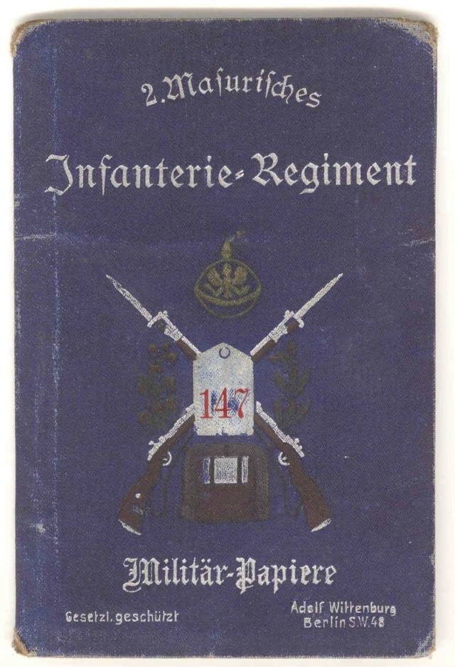 Les pochettes pour Militärpass et Militärpapiere  3_1164