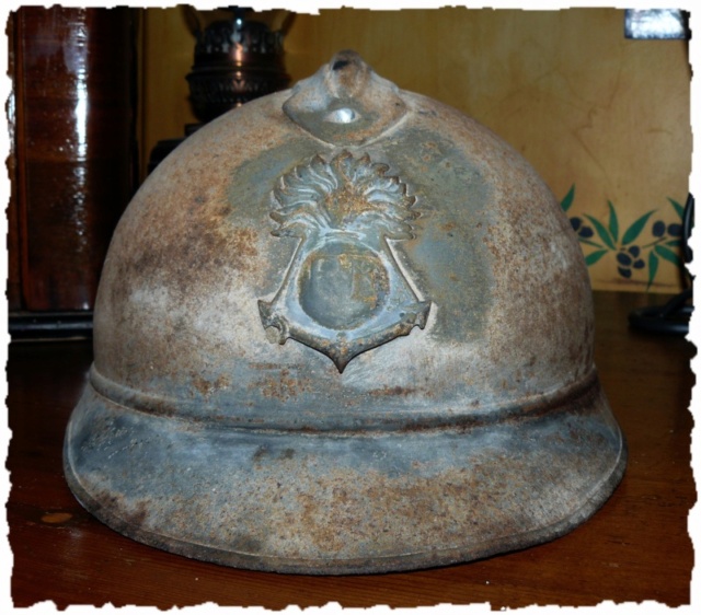 Photothèque : le casque Adrian de l'infanterie coloniale  5_1245