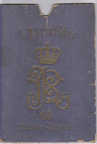 Les pochettes pour Militärpass et Militärpapiere  6_1812