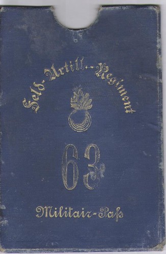 Les pochettes pour Militärpass et Militärpapiere  6_1912