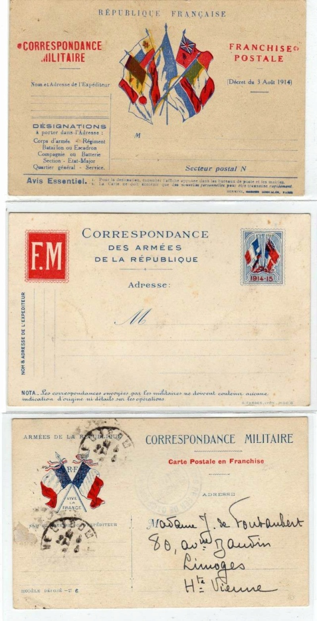 Les cartes postales de franchises militaires  8_386