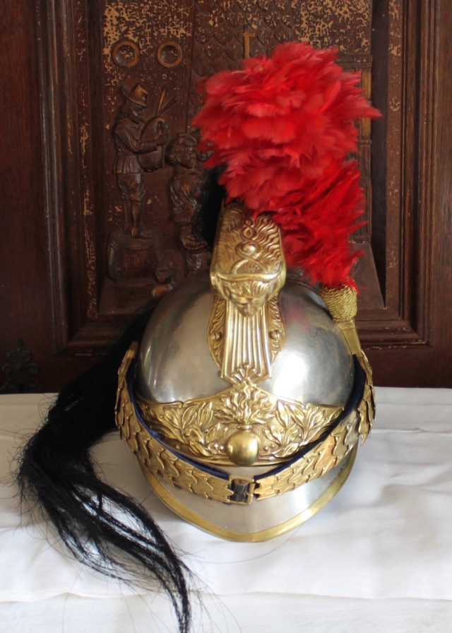Le casque de dragon modèle 1874 (Troupe et officiers)  Adjuda12
