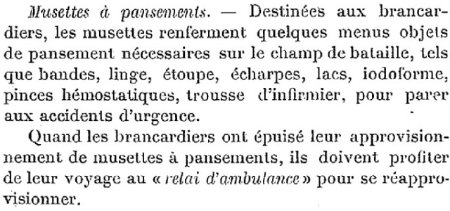 Les équipements utilisés par le SSA  Musett11