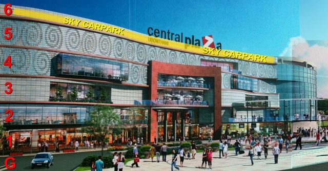 Udon Thani Central Plaza Enhancement Phase, Latest Renderings Cp310