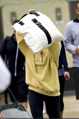 May 18 - Arriving at Equinox Gym in West Hollywood Norma595