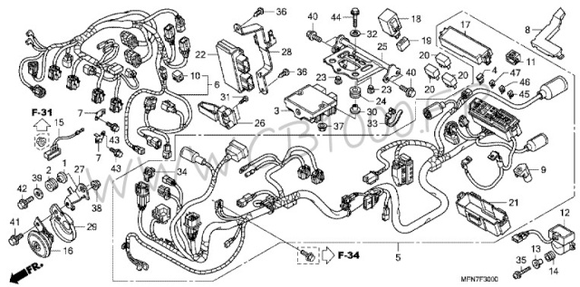 Spécifications techniques Cadre210