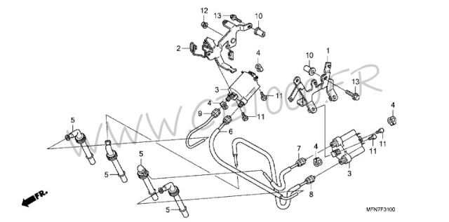 Spécifications techniques Cadre310