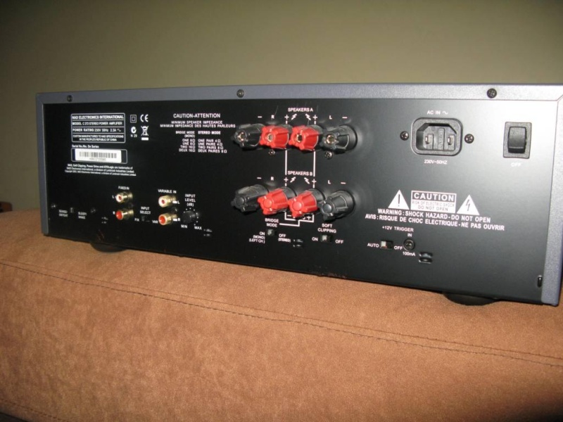 NAD C 272 Power Amp (SOLD) Img_2324