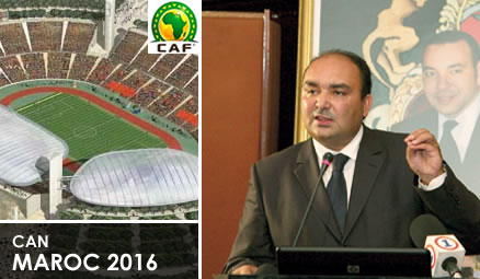 لجنة التفتيش بالاتحاد الافريفي زارت المغرب لتفقد بنياته التحتية. Can20111