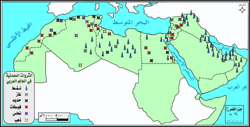 خرائط   العالم العربي 36_210