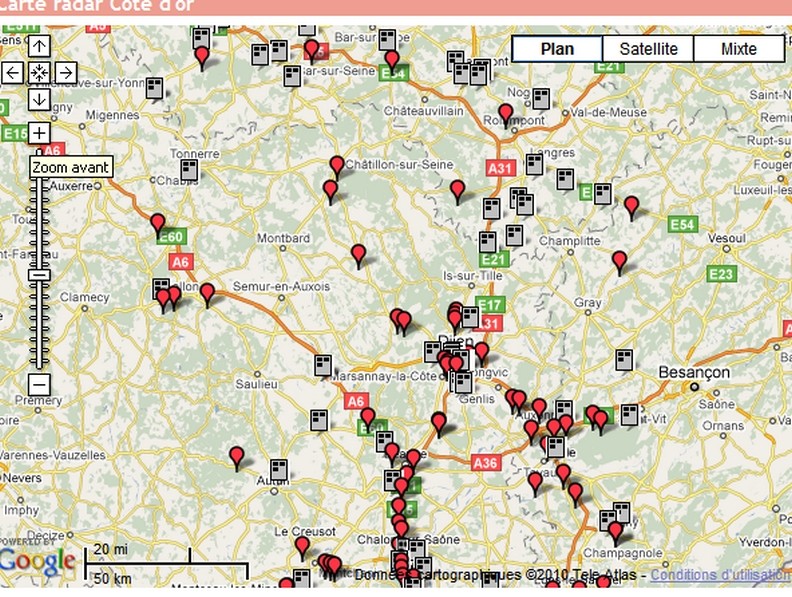 RADAR EN BOURGOGNE 2009 / 2010 Carte_11