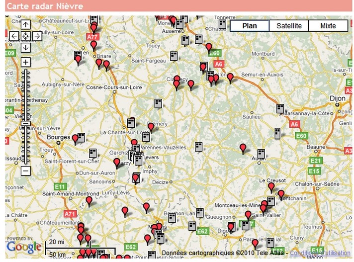 RADAR EN BOURGOGNE 2009 / 2010 Carte_13