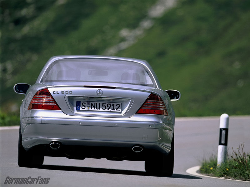 La Mercedes CL 500 / 600 (C215) 1998 - 2006 Essai 1003bi10