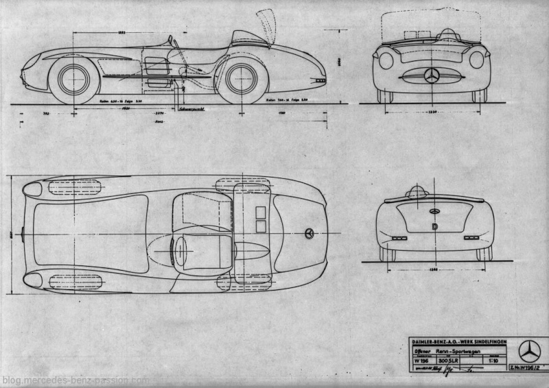 [Historique]Mercedes 300 & 300 SLR Uhlenhaut Coupé 1955 (W196) 1100_424