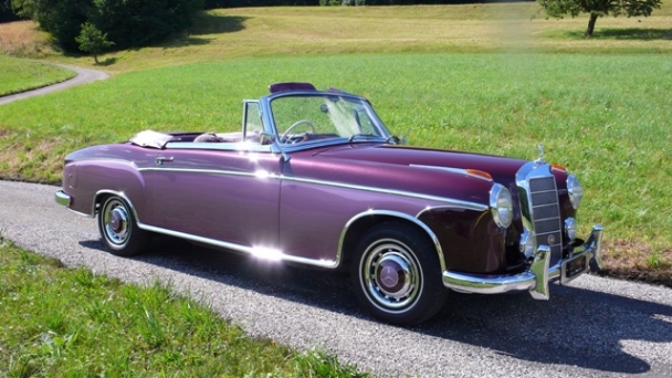 Les Mercedes-Benz 220 SE coupé / cabriolet  (W128) " Ponton" 1958 - 1960 12754810