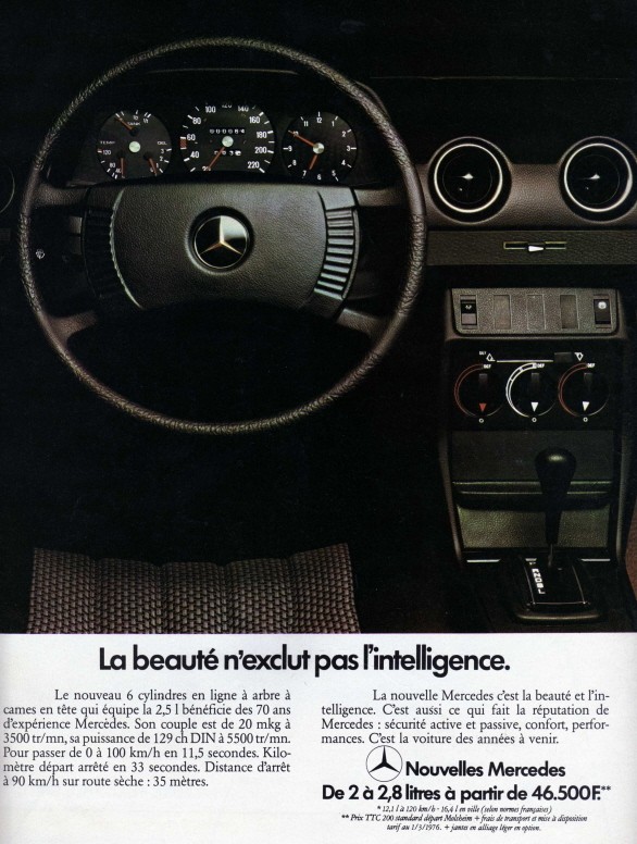 [Historique] La Mercedes Benz (W123) 1976-1985  25020012
