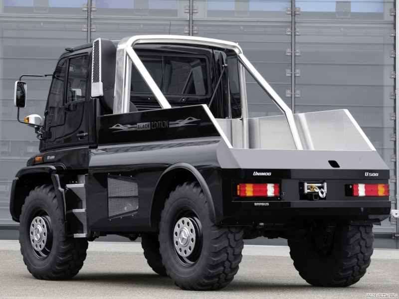 L'Unimog U 500 Brabus "Black Edition" 2005 Autowp23