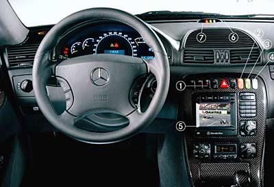 La Mercedes CL 55 AMG "F1 Limited Edition" (2000) Cl55_a13