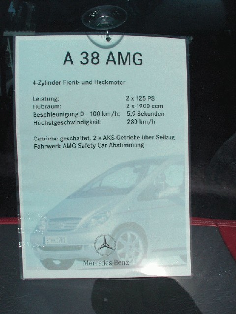 Les Mercedes Classe A AMG (W168) Ed432e10
