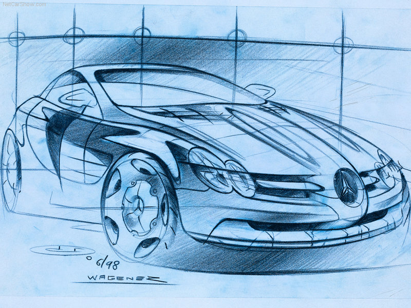 [Concept Car] Mercedes Vision SLR Concept 1999  Merc1490