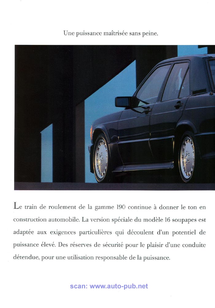 [Historique] La Mercedes 190E 2.5-16 (W201) 1988-1993  Merc1638