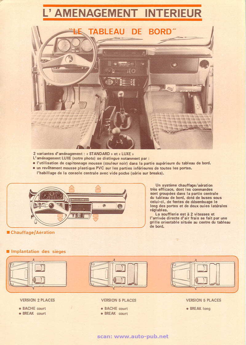 Mercedes-Benz "G"  Premier catalogue (1979) Merc1691