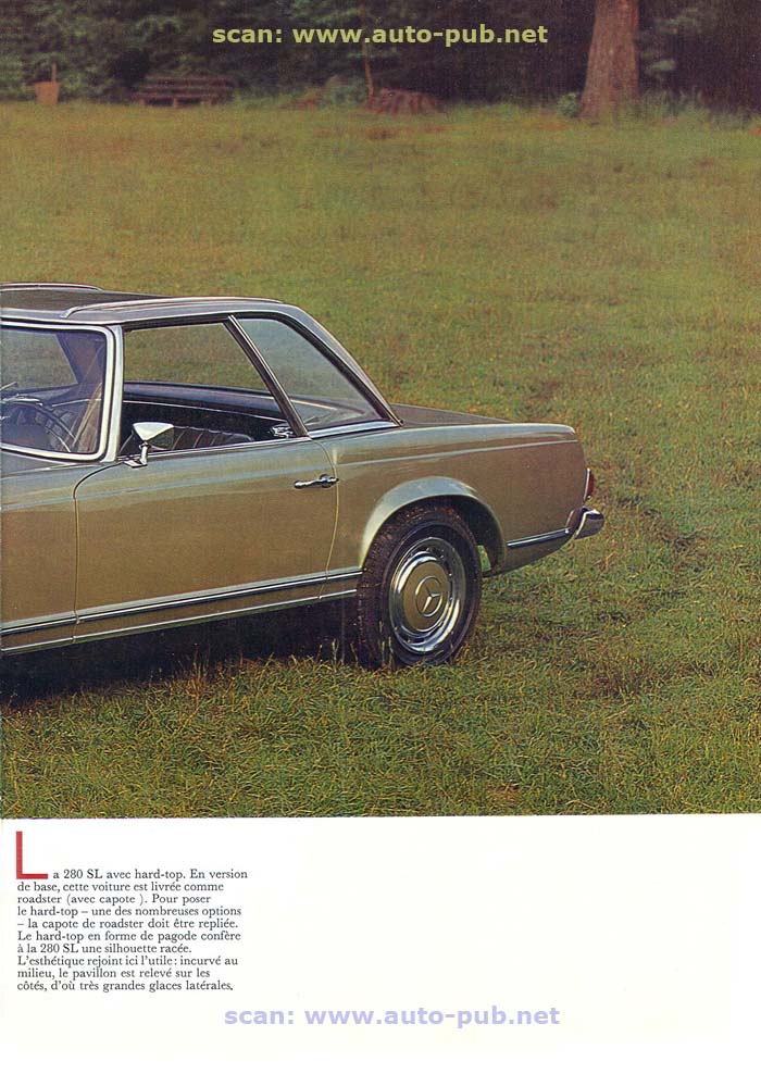 La "Pagode" 280 SL (W113 1967-1971)  Merc1734