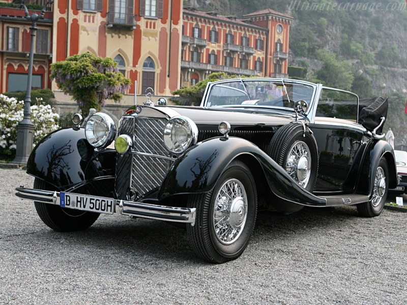 La Mercedes 500K 1935 Merce822