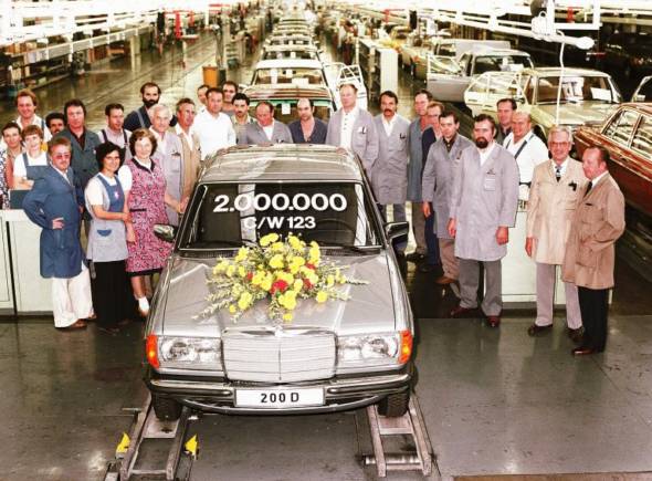 [Historique] La Mercedes Benz (W123) 1976-1985  Merce993