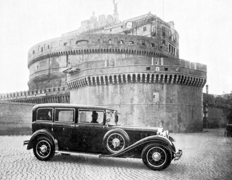 [Historique] Mercedes-Benz fournisseur du Vatican S0-la-16