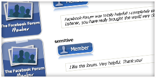 The Facebook forum F210