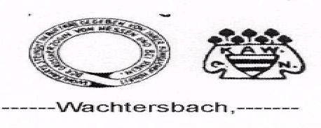 Vase Jugendstil Marque K.A.W de Christian Neureuther  Waechtersbach  Sans_t10