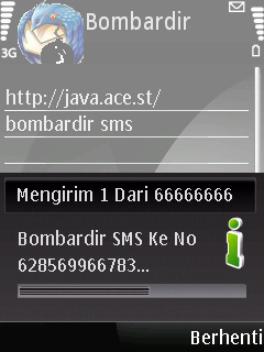 Bombardir sms v 1.0 Bom310
