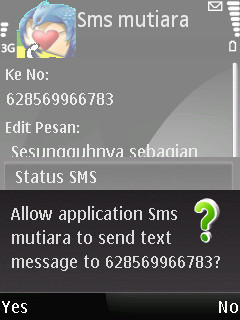 sms mutiara Semut310