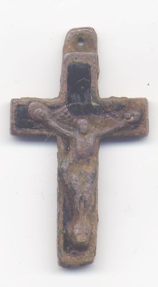 petit crucifix XIXe. 4809_c10