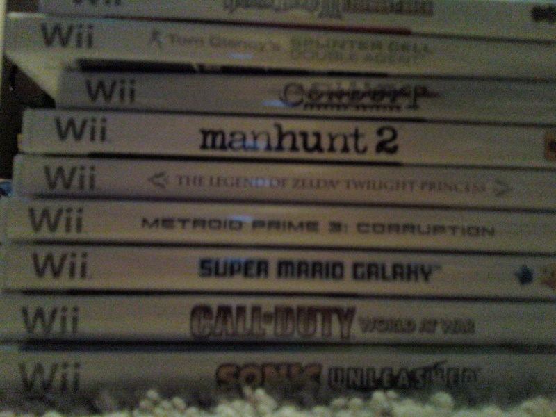 Selling Wii games (To raise money for airsoft) 02100011