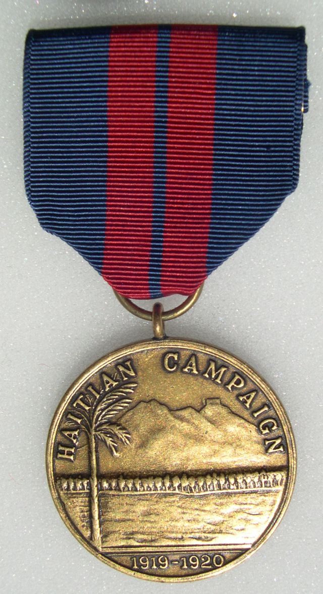 Ordre de préséance des médailles Haitia10