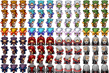 Divers Characters (monstres,Final Fantasy ,Valkirie Profile ,Golden sun,KH) Spirit10