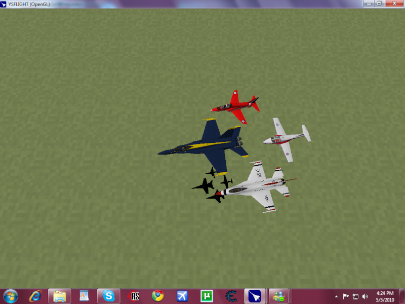 A New YSFlight Pic:Have a Look Diamon10