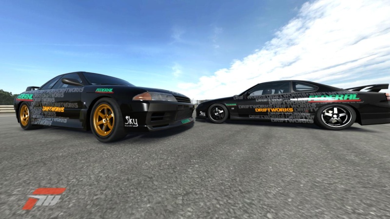 DriftWorks S15, R32, and Top Secrect S15 Forza510